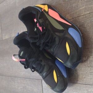 PUMA Men's Rs-X Sunset Lace Up Sneakers Shoes Casual - Black - Size 10